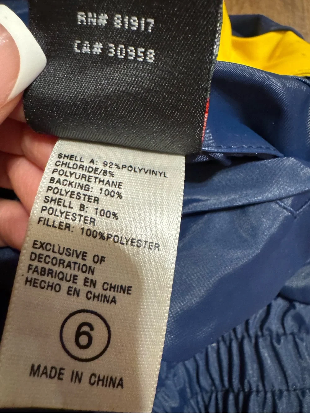 Nike NBA vintage reversible kids jacket size 6